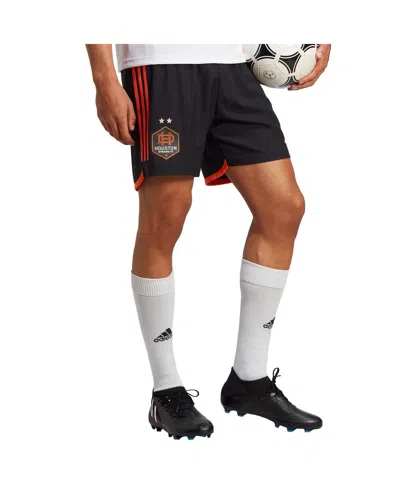 Adidas Originals Men's Adidas Black Houston Dynamo Fc Aeroready Authentic Shorts