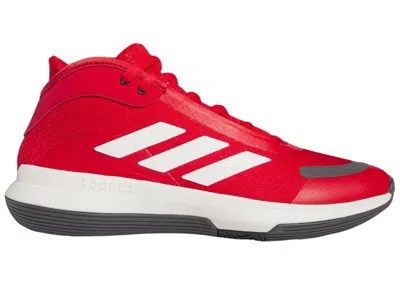 Pre-owned Adidas Originals Men's Adidas Bounce Legends Low Sneakers In Better Scarelet Red/cloud White/charcoal In Multi