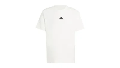 Pre-owned Adidas Originals Men's Adidas Brand Love T-shirt In Off White