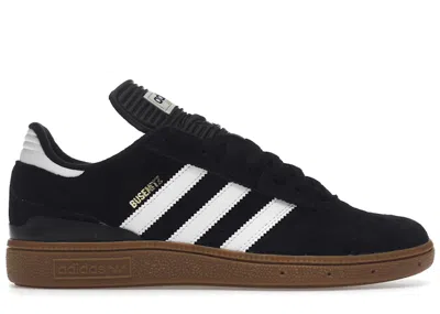 Pre-owned Adidas Originals Men's Adidas Busenitz Pro Black White Gum Sneakers In Core Black/cloud White/gold Metallic In Multi