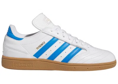 Pre-owned Adidas Originals Men's Adidas Busenitz Sneakers In Cloud White/blue Bird/gold Metallic In Multi