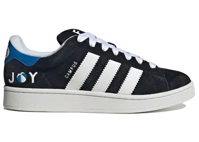 Pre-owned Adidas Originals Men's Adidas Campus 00s Find Joy Sneakers In Core Black/cloud White/blue Bird