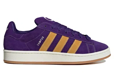 Pre-owned Adidas Originals Men's Adidas Campus 00s Gold Sneakers In Collegiate Purple/bold Gold/gum