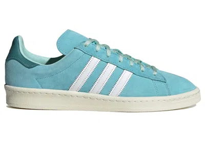 Pre-owned Adidas Originals Men's Adidas Campus 80s Sneakers In Light Aqua/cloud White/off White