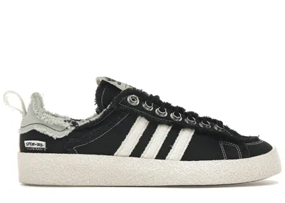 Pre-owned Adidas Originals Men's Adidas Campus 80s Song For The Mute Black Sneakers In Core Black/cream White/linen Green In Multi