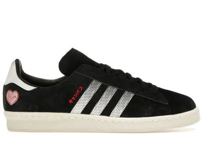 Pre-owned Adidas Originals Men's Adidas Campus 80s Tokyo Manga Sneakers In Core Black/cloud White/off White