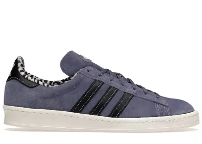 Pre-owned Adidas Originals Men's Adidas Campus 80s Xlarge Sneakers In Orbit Violet/core Black/chalk White In Multi
