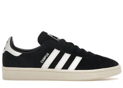Pre-owned Adidas Originals Men's Adidas Campus Black White Sneakers In Core Black/running White/chalk White In Multi