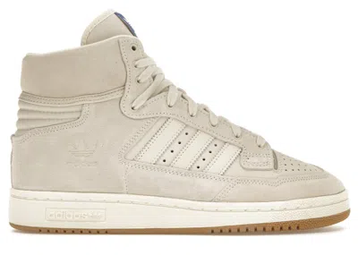 Pre-owned Adidas Originals Men's Adidas Centennial 85 Hi Sneakers In Off White/chalk White/wonder White