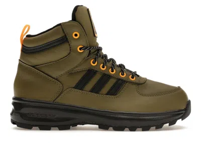 Pre-owned Adidas Originals Men's Adidas Chasker Boot Sneakers In Olive Green/black/gold