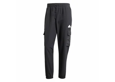 Pre-owned Adidas Originals Men's Adidas City Escape Premium Cargo Pants In Black