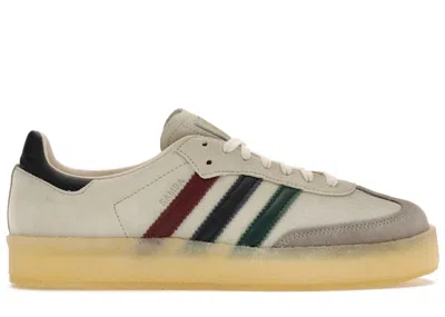 Pre-owned Adidas Originals Men's Adidas Clarks 8th Street Samba By Ronnie Fieg Kithmas White Sneakers In Chalk White/collegiate In Multi