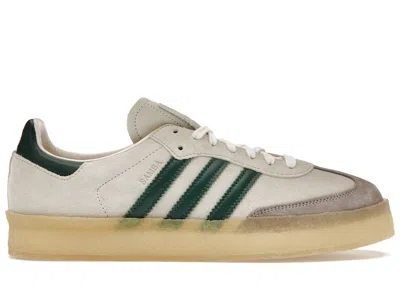 Pre-owned Adidas Originals Men's Adidas Clarks 8th Street Samba By Ronnie Fieg Sneakers In Chalk White/green In Multi