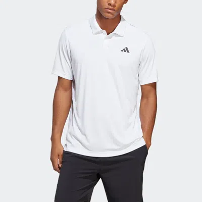 Adidas Originals Men's Adidas Club Tennis Polo Shirt In White