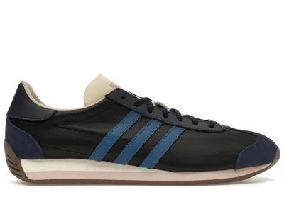 Pre-owned Adidas Originals Men's Adidas Country Og Sneakers In Core Black/dark Marine/cream White