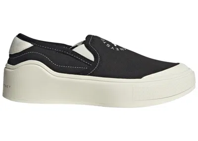 Pre-owned Adidas Originals Men's Adidas Court By Stella Mccartney Sneakers In Core Black/off White/cloud White