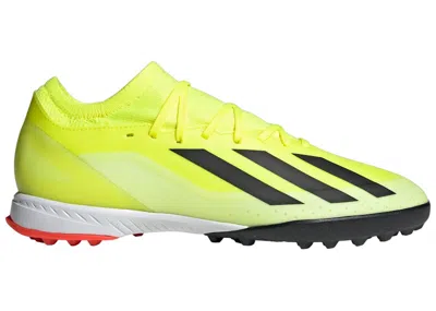 Pre-owned Adidas Originals Men's Adidas Crazyfast League Turf Team Solar Yellow Sneakers In Team Solar Yellow 2/core Black/clou