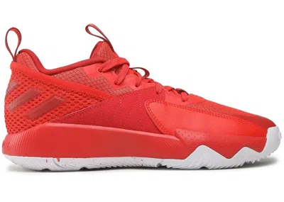 Pre-owned Adidas Originals Men's Adidas Dame Certfied Extply 2.0 Sneakers In Bright /team Power In Red/bright Red/team Power Re
