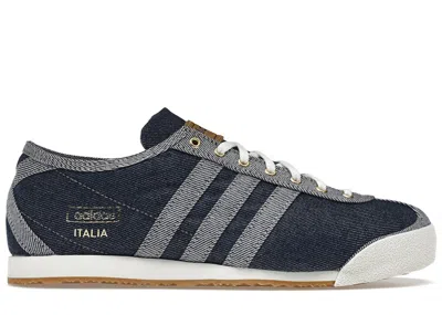 Pre-owned Adidas Originals Men's Adidas Denim Italia Spzl Sneakers In Off White/blue Bird/gum
