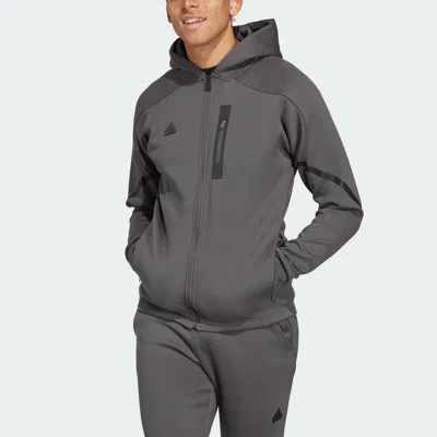 Adidas Originals Men's Adidas Designed For Gameday Full-zip Hoodie In Multi