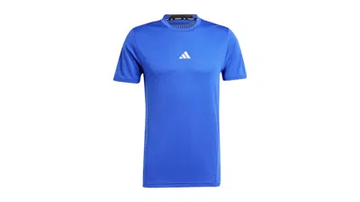Pre-owned Adidas Originals Men's Adidas Designed For Hiit Workout Heat.rdy T-shirt In Semi Lucid Blue