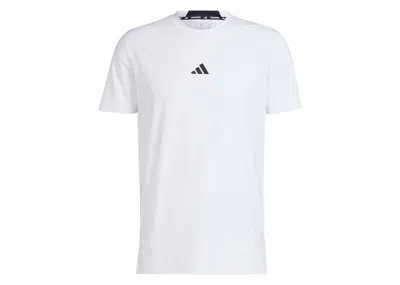 Pre-owned Adidas Originals Men's Adidas Designed For Training Workout Tee Shirt In White