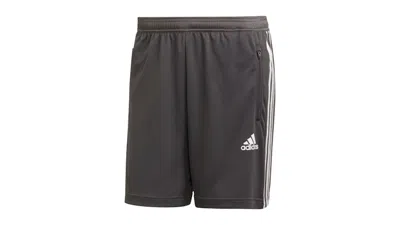 Pre-owned Adidas Originals Men's Adidas Designed To Move 3stripes Shorts In Grey Six/white