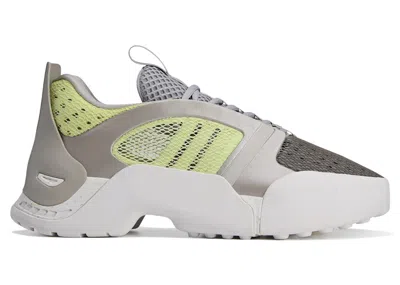 Pre-owned Adidas Originals Men's Adidas Dingyun Zhang Kouza Sneakers In Almost Lime/clear Granite/grey Two