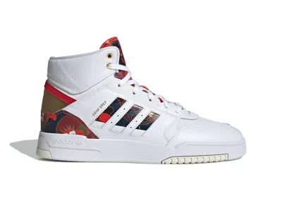 Pre-owned Adidas Originals Men's Adidas Drop Step Chinese New Year Sneakers In Footwear White/gold Metallic/core Black In Multi