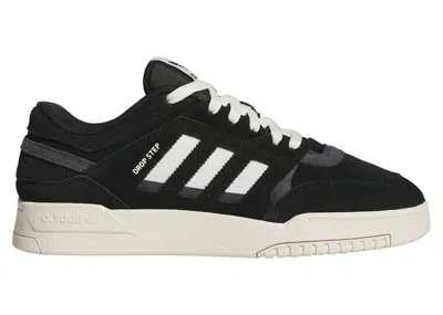 Pre-owned Adidas Originals Men's Adidas Drop Step Low Sneakers In Core Black/off White/carbon