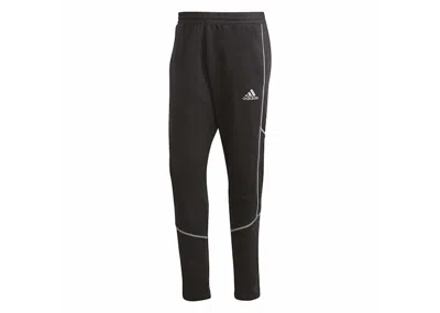 Pre-owned Adidas Originals Men's Adidas Essentials Reflectinthedark Fleece Pants In Black/halo Silver
