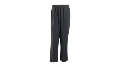 Pre-owned Adidas Originals Men's Adidas Fashion Seersucker Firebird Track Pants In Black