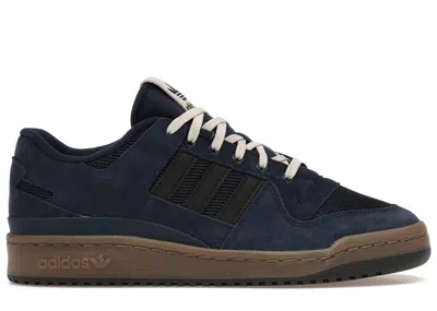 Pre-owned Adidas Originals Men's Adidas Forum 84 Low Adv Gum Sneakers In Collegiate Navy/core Black/blue Bird In Multi