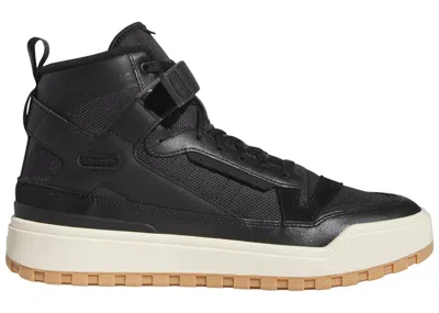 Pre-owned Adidas Originals Men's Adidas Forum Boot Sneakers In Core Black/cream White/gum In Multi