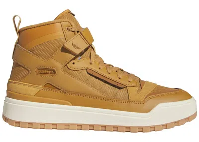 Pre-owned Adidas Originals Men's Adidas Forum Boot Sneakers In Mesa/cream White/gum In Multi