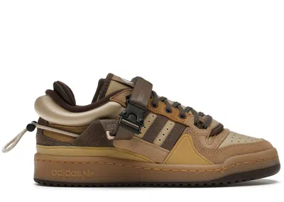 Pre-owned Adidas Originals Men's Adidas Forum Low Bad Bunny Sneakers In Dark In Brown/dark Brown