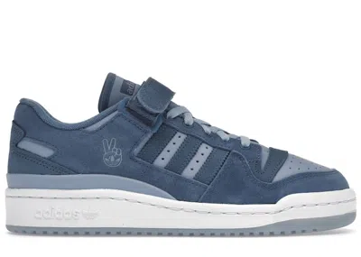 Pre-owned Adidas Originals Men's Adidas Forum Low Sneakers In Ambient Sky/altered Blue/blue Tint