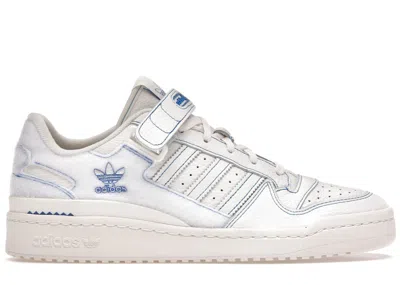 Pre-owned Adidas Originals Men's Adidas Forum Low Sneakers In Cloud White/off White/blue Bird In Multi