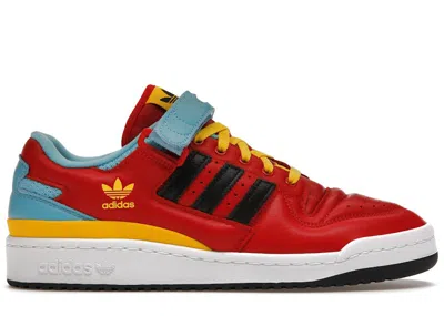 Pre-owned Adidas Originals Men's Adidas Forum Low South Park Cartman Sneakers In Red/yellow/teal