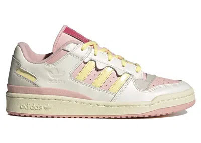 Pre-owned Adidas Originals Men's Adidas Forum Low Treats For Your Feets Strawberry And Cream Sneakers In White/pink In Multi