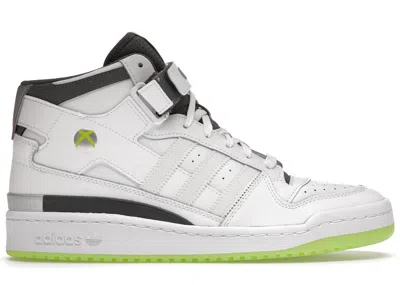 Pre-owned Adidas Originals Men's Adidas Forum Mid Xbox 360 Sneakers In Cloud White/grey Five