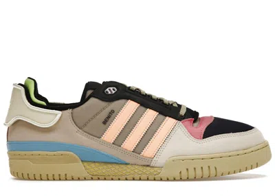 Pre-owned Adidas Originals Men's Adidas Forum Powerphase Bad Bunny Benito Sneakers In Sand/acid Orange/halo Gold