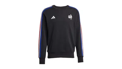 Pre-owned Adidas Originals Men's Adidas France Essentials 3stripes Sweatshirt In White