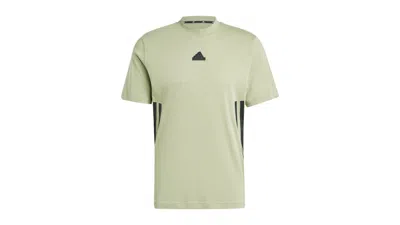 Pre-owned Adidas Originals Men's Adidas Future Icons 3stripes T-shirt In Tent Green