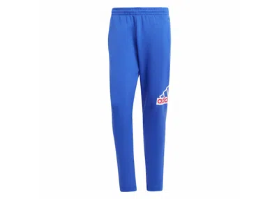 Pre-owned Adidas Originals Men's Adidas Future Icons Badge Of Sport Pants In Semi Lucid Blue
