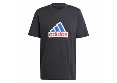 Pre-owned Adidas Originals Men's Adidas Future Icons Badge Of Sport Tee Shirt In Black