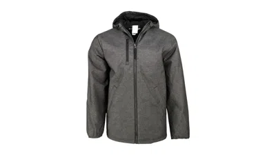 Pre-owned Adidas Originals Men's Adidas Game Built Heavyweight Full Zip Jacket In Black