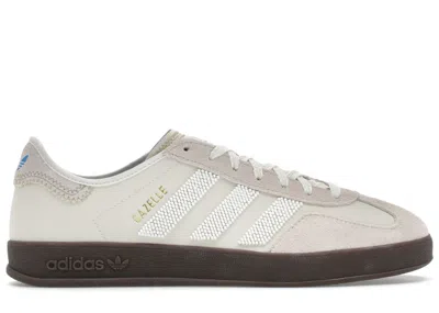 Pre-owned Adidas Originals Men's Adidas Gazelle Indoor Clot By Edison Chen Sneakers In Off White/footwear White/gum 5 In Multi