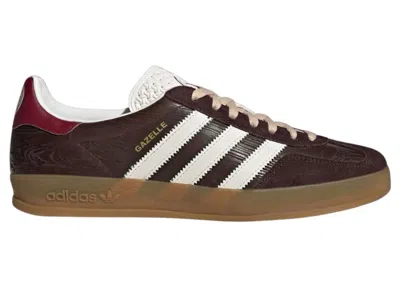 Pre-owned Adidas Originals Men's Adidas Gazelle Indoor The Blue Trio Sneakers In Bronze/white/light Brown In Multi