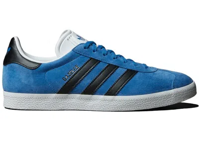 Pre-owned Adidas Originals Men's Adidas Gazelle Sneakers In Blue Bird/core Black/cloud White